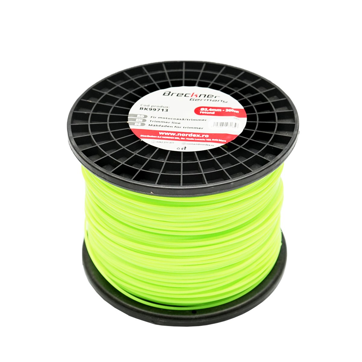 Fir rotund pentru motocoasa, 2.4 mm x 360 m Breckner Germany